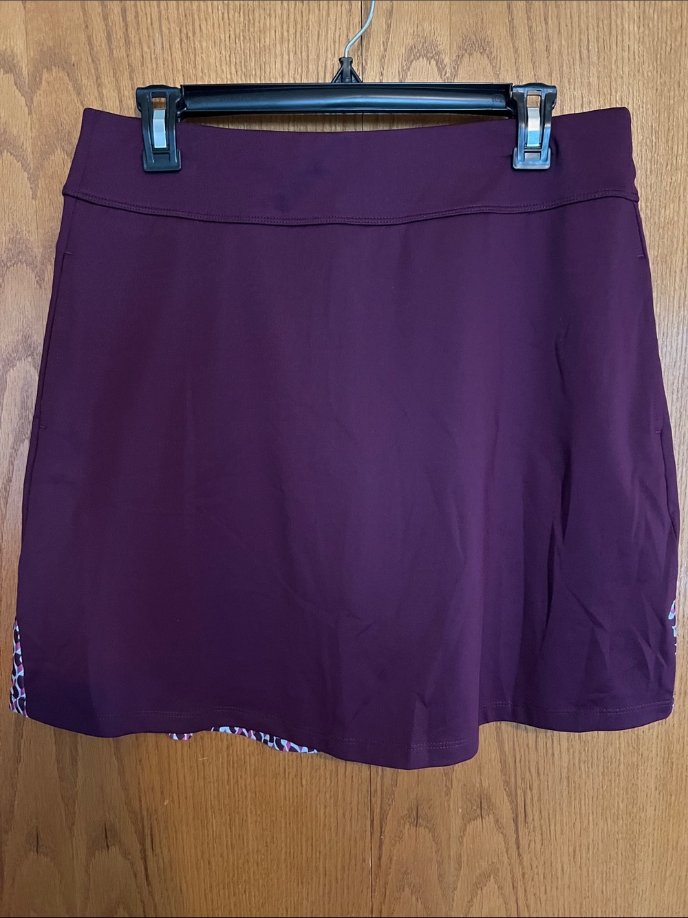 Callaway A-Line Maroon Golf Skirt